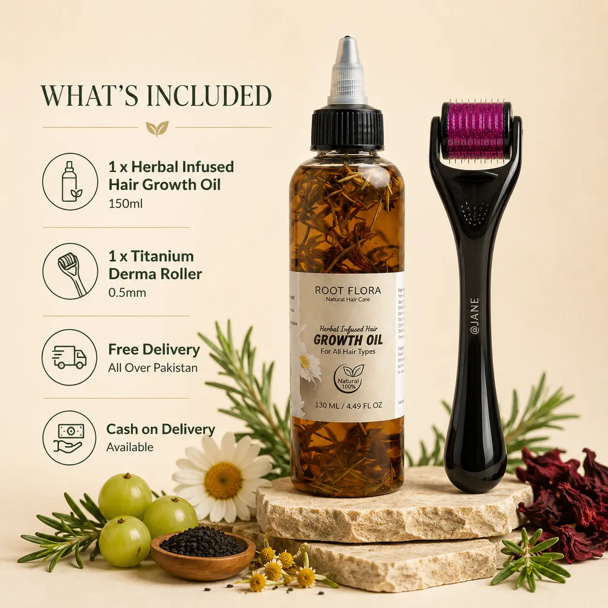 Root Flora Hair Growth Kit